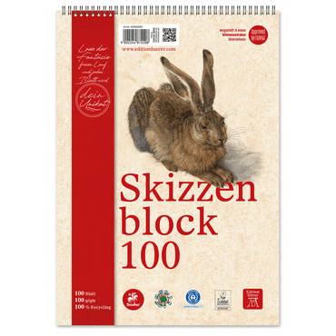 Staufen Skizzenblock - A4 100 g/qm 100 Blatt. von Staufen
