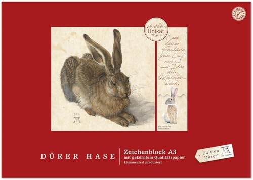 Edition Dürer Zeichenblock Dürer Hase A3 von Edition Dürer