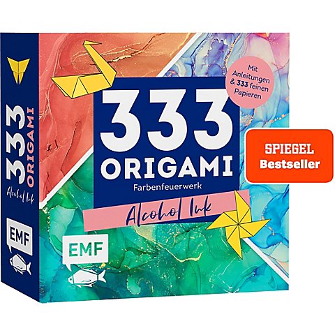 Block "333 Origami – Farbenfeuerwerk: Alcohol Ink" von Edition Fischer