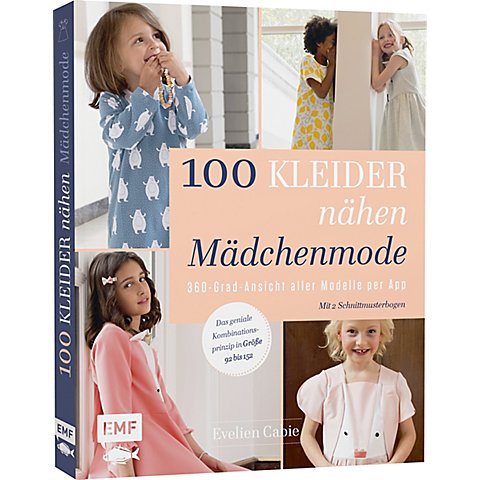 Buch "100 Kleider nähen Mädchenmode" von Edition Fischer