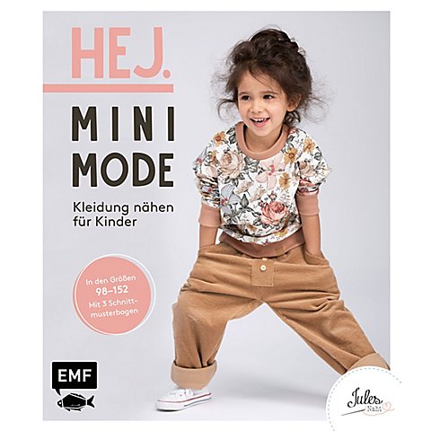 Buch "Hej. Minimode – Kleidung nähen für Kinder" von Edition Fischer