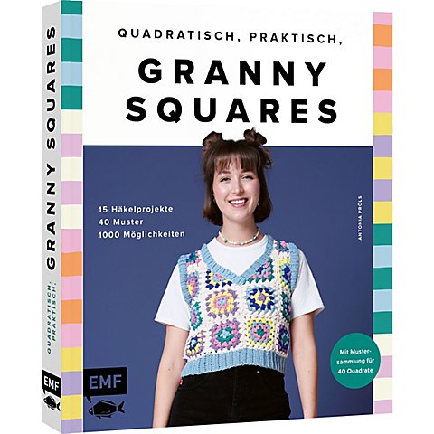 Buch "Quadratisch, praktisch, Granny Squares!" Buch "Quadratisch, praktisch, Granny Squares!" von Edition Fischer