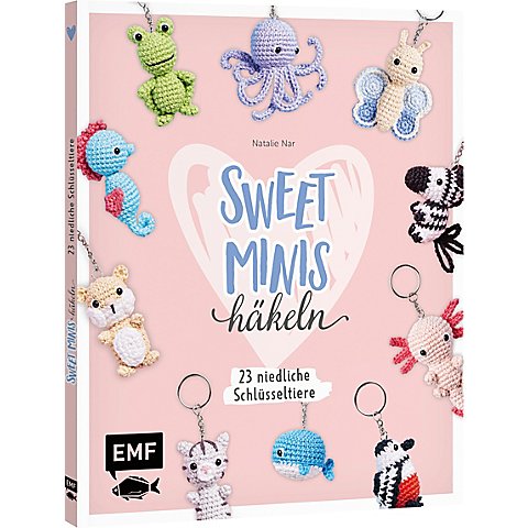 Buch "Sweet Minis häkeln – 24 niedliche Schlüsseltiere" von Edition Fischer