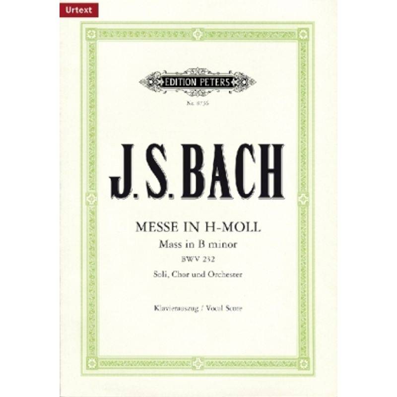 Messe H-Moll Bwv 232, Klavierauszug - Johann Sebastian Bach, Kartoniert (TB) von Edition Peters