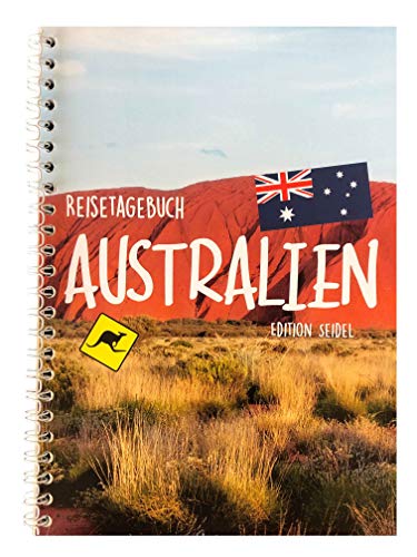 Edition Seidel Reisetagebuch Australien A5 Ringbuch mit 76 Seiten Packliste ToDo Zitate Fun Facts von Edition Seidel