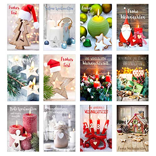 Edition Seidel Set 12 exklusive Premium Weihnachtskarten mit Umschlag. Doppelkarten/Klappkarten mit Briefumschlag. Weihnachten Karte Postkarte Weihnachtspostkarte Edition Seidel Set 12 exklusive Premium Weihnachtskarten mit Umschlag. Doppelkarten/Klappkarten mit Briefumschlag. Weihnachten Karte Postkarte Weihnachtspostkarte von Edition Seidel