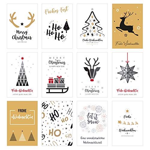 Edition Seidel Set 12 exklusive Premium Weihnachtskarten mit Umschlag. Doppelkarten/Klappkarten mit Briefumschlag. Weihnachten Karte Postkarte Weihnachtspostkarte Edition Seidel Set 12 exklusive Premium Weihnachtskarten mit Umschlag. Doppelkarten/Klappkarten mit Briefumschlag. Weihnachten Karte Postkarte Weihnachtspostkarte von Edition Seidel