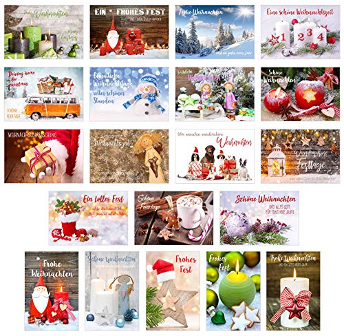 Edition Seidel Set 20 exklusive Premium Weihnachtskarten mit Umschlag. Doppelkarten/Klappkarten mit Briefumschlag. Weihnachten Karte Postkarte Weihnachtspostkarte Edition Seidel Set 20 exklusive Premium Weihnachtskarten mit Umschlag. Doppelkarten/Klappkarten mit Briefumschlag. Weihnachten Karte Postkarte Weihnachtspostkarte von Edition Seidel