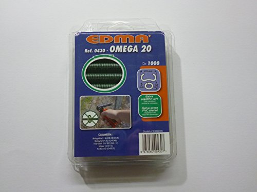 Zaunringe / Krampen Omega 20 Grün super Qualität , von Orginal EDMA ! Zaunringe / Krampen Omega 20 Grün super Qualität , von Orginal EDMA ! von Edma