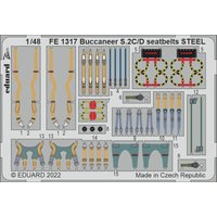 Buccaneer S.2C/D - Seatbelts STEEL [Airfix] von Eduard