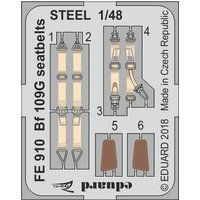 Messerschmitt Bf 109 G-2 - Seatbelts STEEL [Eduard] von Eduard