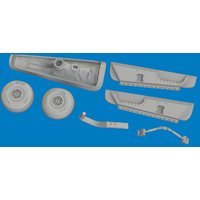 P-40K - Tail wheel bay - Print [Eduard] von Eduard