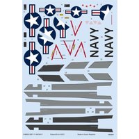 Phantom F-4B - NAVY Stencils [Tamiya] von Eduard