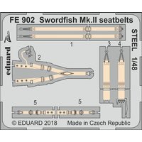 Swordfish Mk.II - Seatbelts STEEL [Tamiya] von Eduard