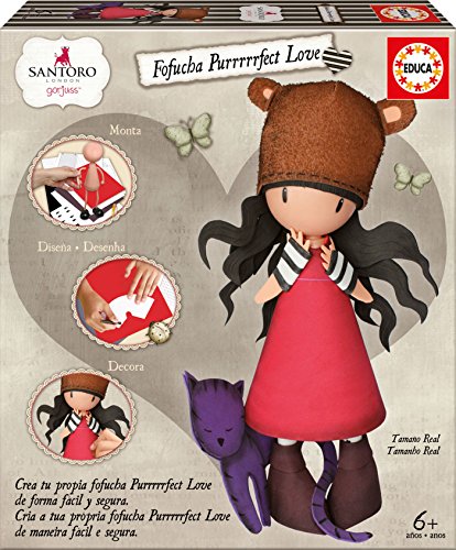 Educa GORJUSS Purrrfect Love 17264 Fofucha-Puppe, bunt, Sin Talla Educa GORJUSS Purrrfect Love 17264 Fofucha-Puppe, bunt, Sin Talla von Educa