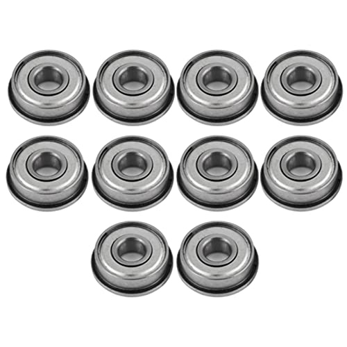 10 Stück F608Z Geschirmte Miniaturstahl-Flanschkugellager, 8 X 22 X 7 Mm Flanschkugellager 10 Stück F608Z Geschirmte Miniaturstahl-Flanschkugellager, 8 X 22 X 7 Mm Flanschkugellager von Eeneme