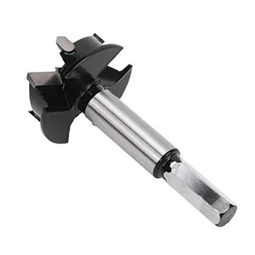 Forstner Drill Bit 3 Blattlegungslegungsstahl 35 -mm -Lochöffner mit Grenze für Holzbearbeitung von Eeneme