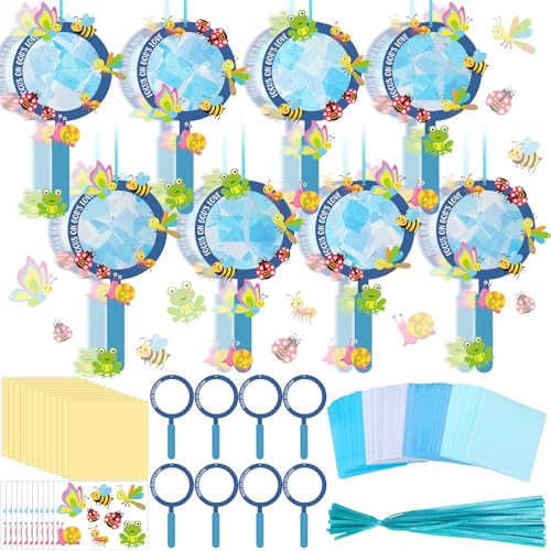 Eersida 32 Sets 2025 Vbs Lupe Sonnenfänger Basteln Fokus auf Gottes Liebe Insekt DIY Seidenpapier Sonntag Schule Handwerk Christliche Bibel Kunst Kit für Kirche Klassenzimmer Unterricht Aktivität Eersida 32 Sets 2025 Vbs Lupe Sonnenfänger Basteln Fokus auf Gottes Liebe Insekt DIY Seidenpapier Sonntag Schule Handwerk Christliche Bibel Kunst Kit für Kirche Klassenzimmer Unterricht Aktivität von Eersida
