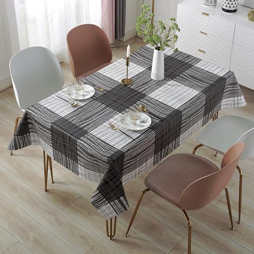 Eestfy wasserdichte PVC-Tischdecke wasserdichte Abwischbare Rechteckige Tischdecke Für ESS- Und Wohnzimmer Ölbeständiges Design Mit Vliesrückseite,Kc,140x220CM Eestfy wasserdichte PVC-Tischdecke wasserdichte Abwischbare Rechteckige Tischdecke Für ESS- Und Wohnzimmer Ölbeständiges Design Mit Vliesrückseite,Kc,140x220CM von Eestfy