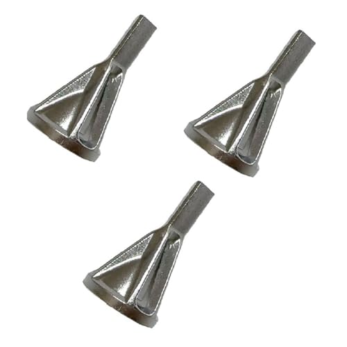 Eeuye 3-Teiliger Dreieckiger, Länge 18 mm, Außer für Fräser, Schrauben, Polierbohrer, Anfaswerkzeug, Geeigneter Durchmesser 6-19 mm, C von Eeuye