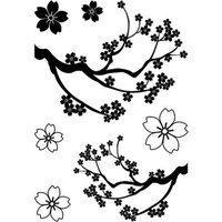 Clear Stamps "Kirschblüten" von Efco
