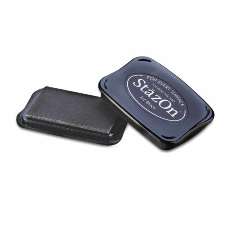 Stempelkissen StazOn 6x9,5cm schwarz Stempelkissen StazOn 6x9,5cm schwarz von Efco