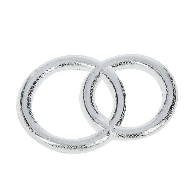 Wachsdekor Eheringe silber Wachsdekor Eheringe silber von Efco