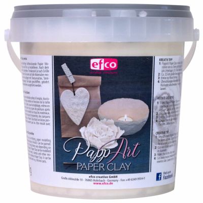 PappART Paper Clay weiß 900g von Efco