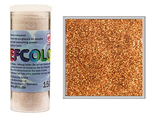 Efcolor 10 ml, Glitter kupfer von efco