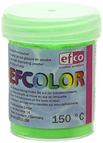 Efcolor einbrennlackierung Puder, Harz, Neon Grün, 25 ml Efcolor einbrennlackierung Puder, Harz, Neon Grün, 25 ml von Efcolor