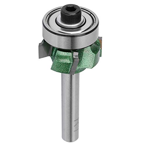 Fräser R1 Fräser 4 Zähne Fräser Kantentrimmer Fräser(1/4 * R1) von Effacer