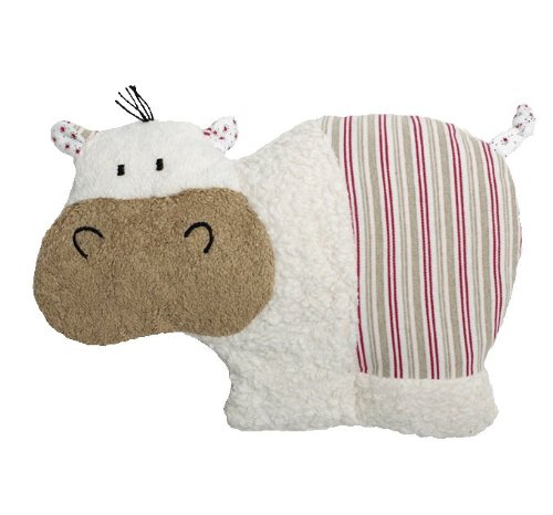 Efie Spiel & Kuschelkissen Nilpferd, kontrolliert biologischer Anbau (Organic), Made in Germany von Efie