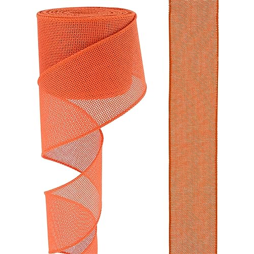 Egurs 10 Yard Juteband Bunt Sackleinen Band Vintage Geschenkband Breit Leinenband Schleife Band Dekoband für Geschenkver Packung DIY Handwerk Floristik Hochzeit Weihnachtsfeier Party Deko Orange 4cm Egurs 10 Yard Juteband Bunt Sackleinen Band Vintage Geschenkband Breit Leinenband Schleife Band Dekoband für Geschenkver Packung DIY Handwerk Floristik Hochzeit Weihnachtsfeier Party Deko Orange 4cm von Egurs