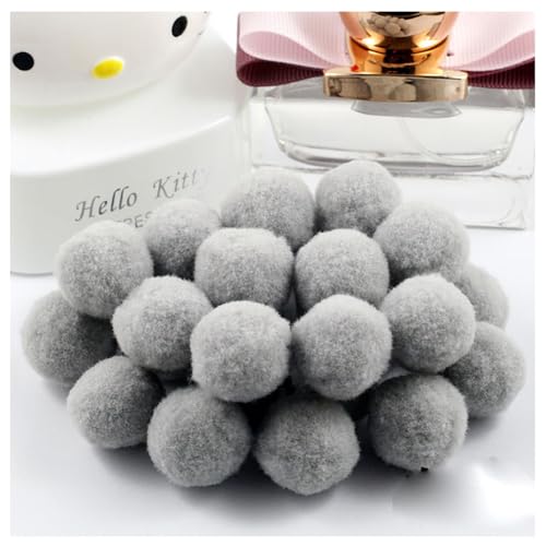 Egurs 100 Stück 3cm Pom poms Pompons zum Basteln Flauschige Bälle Hohe Elastische Kleine Pompons Plüsch Bälle 30mm Bunte Bommeln Bälle für DIY Kreative Handwerk Dekoration hellgrau 100 Stück Egurs 100 Stück 3cm Pom poms Pompons zum Basteln Flauschige Bälle Hohe Elastische Kleine Pompons Plüsch Bälle 30mm Bunte Bommeln Bälle für DIY Kreative Handwerk Dekoration hellgrau 100 Stück von Egurs