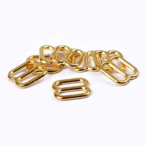 Egurs 50 stück Metall Schnalle BH Bikini Verschluss Bikini-Verschlüsse Dessous Einsteller Schnallen Golden 1# 20mm Egurs 50 stück Metall Schnalle BH Bikini Verschluss Bikini-Verschlüsse Dessous Einsteller Schnallen Golden 1# 20mm von Egurs