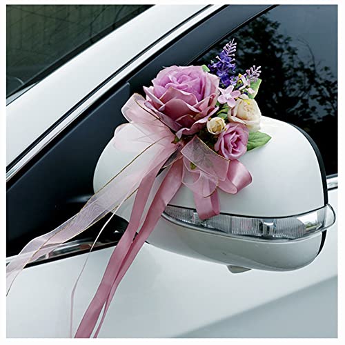 Egurs Autoschleifen Retro Simulation Blume Schleife Hochzeit Autoschmuck Auto Verschönert Rückspiegel Türgriff Hochzeit Stuhl Zurück Dekoration Blume Hochzeitsauto Dekoration Lavendel Egurs Autoschleifen Retro Simulation Blume Schleife Hochzeit Autoschmuck Auto Verschönert Rückspiegel Türgriff Hochzeit Stuhl Zurück Dekoration Blume Hochzeitsauto Dekoration Lavendel von Egurs