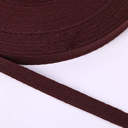 Egurs Baumwollband 50 Yard 20mm Köperband Twillband Schrägband aus 100% Baumwolle mit Fischgrätenmuster Nahtband zum Nähen Dekoband Nähenband für DIY Handwerk Kleidung Taschen Schuh Hut Braun Egurs Baumwollband 50 Yard 20mm Köperband Twillband Schrägband aus 100% Baumwolle mit Fischgrätenmuster Nahtband zum Nähen Dekoband Nähenband für DIY Handwerk Kleidung Taschen Schuh Hut Braun von Egurs
