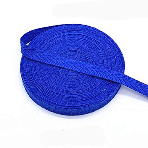 Egurs Bunt Gurtband aus Baumwolle 45m x 10mm Weich Gewebt Twill-Band Baumwollband Baumwollkordel Schrägband Köperband Twillband Fischgräten-Bänder zum Nähen Dekoband Nähenband Königsblau Egurs Bunt Gurtband aus Baumwolle 45m x 10mm Weich Gewebt Twill-Band Baumwollband Baumwollkordel Schrägband Köperband Twillband Fischgräten-Bänder zum Nähen Dekoband Nähenband Königsblau von Egurs