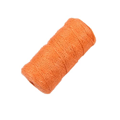 Egurs Bunte juteschnur 2mm Natürliche Schnur Garten Kordel für Gartenarbeit Floristik DIY Bündeln Dekoration Geschenkpapier Bindfäden Bild Display und Verzierungen Orange Egurs Bunte juteschnur 2mm Natürliche Schnur Garten Kordel für Gartenarbeit Floristik DIY Bündeln Dekoration Geschenkpapier Bindfäden Bild Display und Verzierungen Orange von Egurs