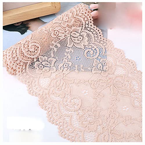 Egurs Elastisch Spitzenband 15cm x 1m Vintage Spitzenbordüre Spitzenborte Zierband Dekoband Stretch Spitze Blume Borte und Bänder zum Nähen Kleidung Zubehör Beige2# Egurs Elastisch Spitzenband 15cm x 1m Vintage Spitzenbordüre Spitzenborte Zierband Dekoband Stretch Spitze Blume Borte und Bänder zum Nähen Kleidung Zubehör Beige2# von Egurs