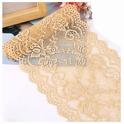 Egurs Elastisch Spitzenband 15cm x 3m Vintage Spitzenbordüre Spitzenborte Zierband Dekoband Stretch Spitze Blume Borte und Bänder zum Nähen Kleidung Zubehör Elfenbein Egurs Elastisch Spitzenband 15cm x 3m Vintage Spitzenbordüre Spitzenborte Zierband Dekoband Stretch Spitze Blume Borte und Bänder zum Nähen Kleidung Zubehör Elfenbein von Egurs