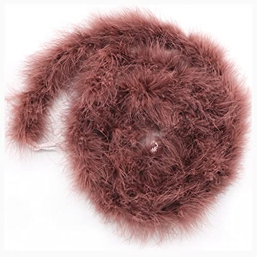 Egurs Federboa 200cm Flauschige Girlande Feder-Girlande für Nähen Kunsthandwerk Dekoration Handgefertigte Party Girlande Dekoration Kostüm-Zubehör Dunkelbraun Egurs Federboa 200cm Flauschige Girlande Feder-Girlande für Nähen Kunsthandwerk Dekoration Handgefertigte Party Girlande Dekoration Kostüm-Zubehör Dunkelbraun von Egurs