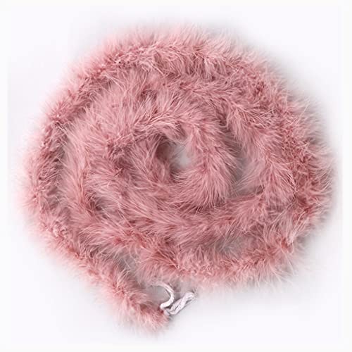 Egurs Federboa 200cm Flauschige Girlande Feder-Girlande für Nähen Kunsthandwerk Dekoration Handgefertigte Party Girlande Dekoration Kostüm-Zubehör Dunkelpink Egurs Federboa 200cm Flauschige Girlande Feder-Girlande für Nähen Kunsthandwerk Dekoration Handgefertigte Party Girlande Dekoration Kostüm-Zubehör Dunkelpink von Egurs