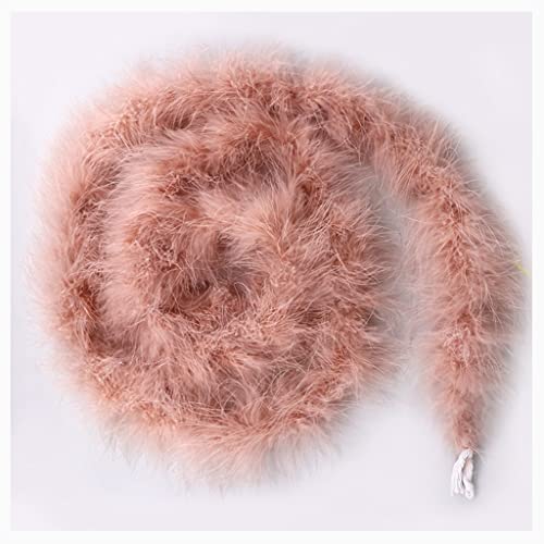 Egurs Federboa 200cm Flauschige Girlande Feder-Girlande für Nähen Kunsthandwerk Dekoration Handgefertigte Party Girlande Dekoration Kostüm-Zubehör Hellbraun Egurs Federboa 200cm Flauschige Girlande Feder-Girlande für Nähen Kunsthandwerk Dekoration Handgefertigte Party Girlande Dekoration Kostüm-Zubehör Hellbraun von Egurs