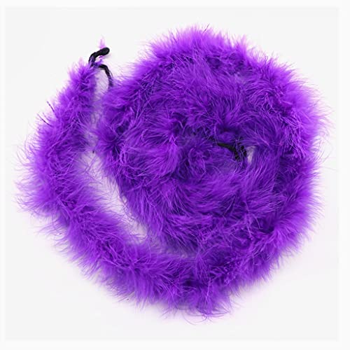 Egurs Federboa 200cm Flauschige Girlande Feder-Girlande für Nähen Kunsthandwerk Dekoration Handgefertigte Party Girlande Dekoration Kostüm-Zubehör Violett Egurs Federboa 200cm Flauschige Girlande Feder-Girlande für Nähen Kunsthandwerk Dekoration Handgefertigte Party Girlande Dekoration Kostüm-Zubehör Violett von Egurs
