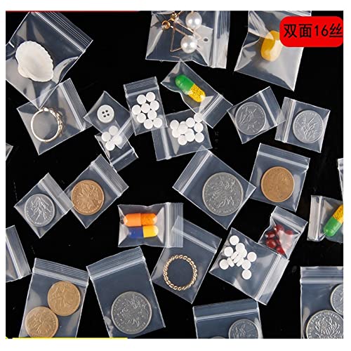 Egurs Mini Druckverschlussbeutel 500 Stück 3X4 cm Klein Transparent Zip-Beutel Wiederverschließbare Gleitverschlussbeutel Pillen Schmuck Samen Storage Taschen Mini Ziplock Bags Egurs Mini Druckverschlussbeutel 500 Stück 3X4 cm Klein Transparent Zip-Beutel Wiederverschließbare Gleitverschlussbeutel Pillen Schmuck Samen Storage Taschen Mini Ziplock Bags von Egurs
