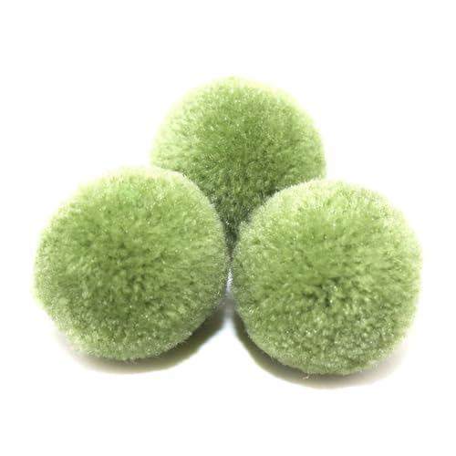 Egurs Pompons 50 Stück Bunte Pom Pom Kaschmir Bommeln zum Basteln Verschiedene Dekorative Pom Poms Flauschigen Plüsch Pompoms Bälle Kunsthandwerk für DIY Kreative Crafts Handwerk 21#Senfgrün 3cm Egurs Pompons 50 Stück Bunte Pom Pom Kaschmir Bommeln zum Basteln Verschiedene Dekorative Pom Poms Flauschigen Plüsch Pompoms Bälle Kunsthandwerk für DIY Kreative Crafts Handwerk 21#Senfgrün 3cm von Egurs