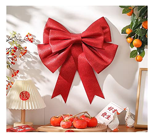 Egurs Riesenschleife Rot Glitzer Große Dekoschleife Party Hochzeit Deko Bow DIY Pink Schleife Set Haus Dekorative Requisiten Schießen Schleife Glitzer Rot 50cm Egurs Riesenschleife Rot Glitzer Große Dekoschleife Party Hochzeit Deko Bow DIY Pink Schleife Set Haus Dekorative Requisiten Schießen Schleife Glitzer Rot 50cm von Egurs