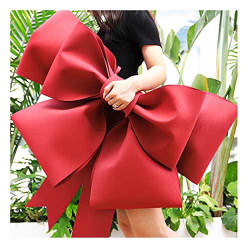 Egurs Riesenschleife Rot Große Dekoschleife Party Hochzeit Deko Bow DIY Schleife Set Haus Dekorative Requisiten Schießen Schleife Neu Rotwein 75cm Egurs Riesenschleife Rot Große Dekoschleife Party Hochzeit Deko Bow DIY Schleife Set Haus Dekorative Requisiten Schießen Schleife Neu Rotwein 75cm von Egurs