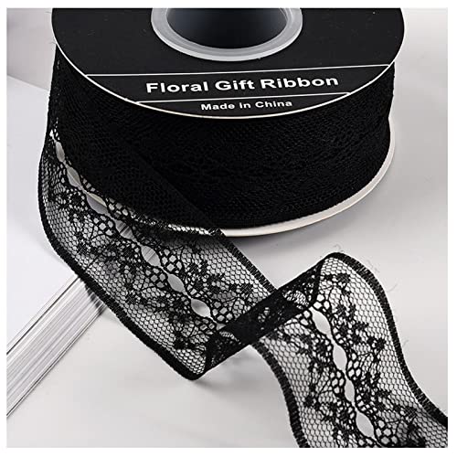Egurs Spitzenbordüre 4CM Spitzenband Vintage DIY Nähen Handwerk Geschenk Dekoratives Band für Hochzeit Tischdeko Basteln Geschenkband Kraftpapier Schwarz Egurs Spitzenbordüre 4CM Spitzenband Vintage DIY Nähen Handwerk Geschenk Dekoratives Band für Hochzeit Tischdeko Basteln Geschenkband Kraftpapier Schwarz von Egurs